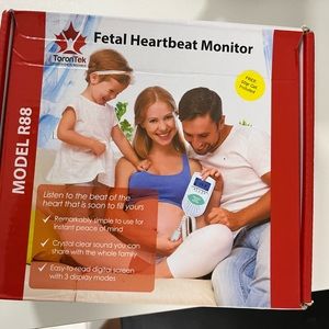 Baby heartbeat/ fetal Doppler gently used